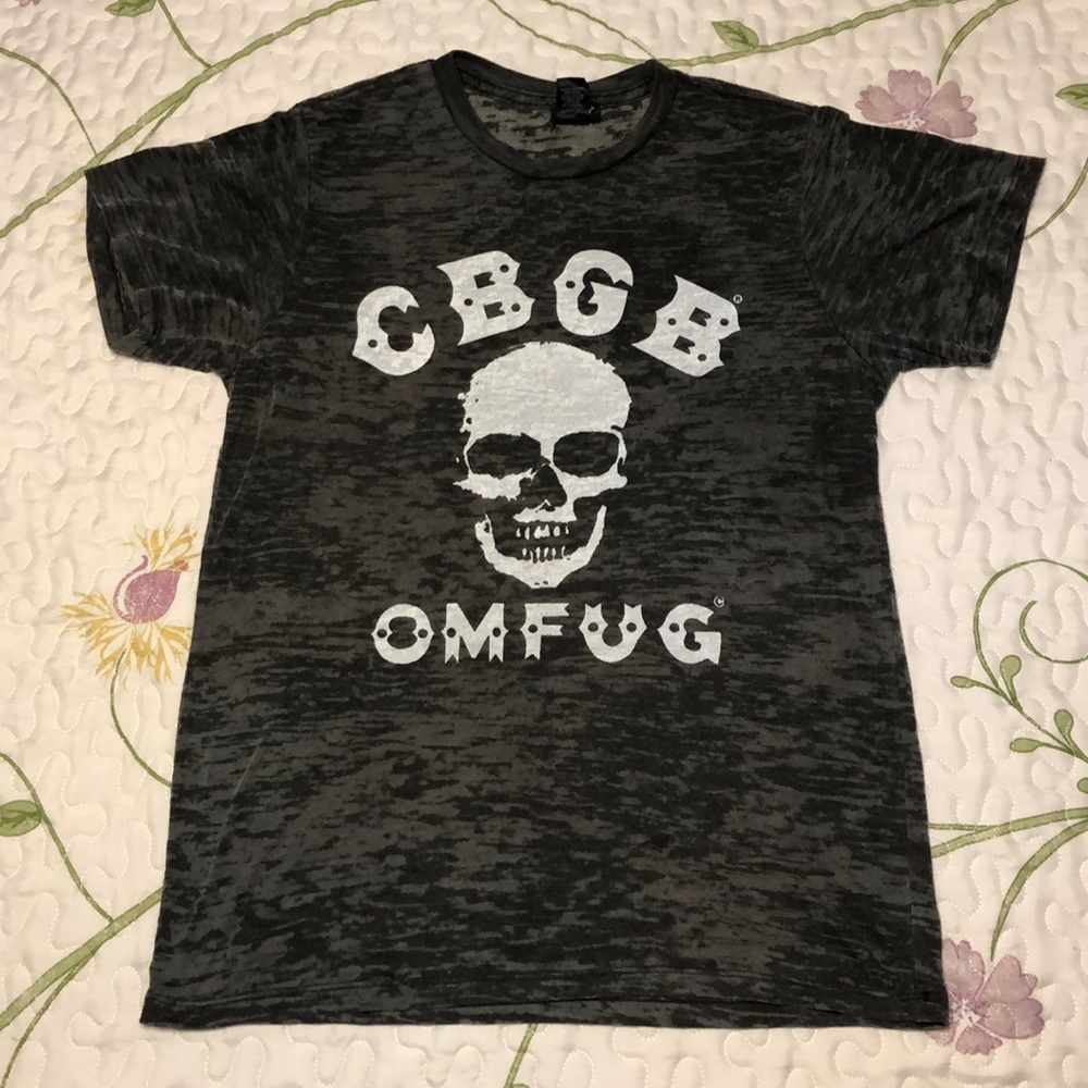 CBGB Original Thin Heather Grey Slim Small